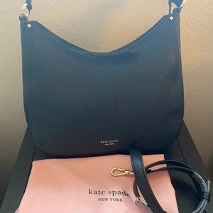 Kate Spade - Roulette Large Hobo Bag in Black